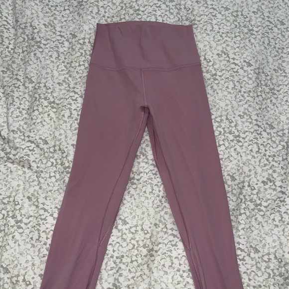 Pastel pink lululemon align leggings size 4 - Picture 2 of 5